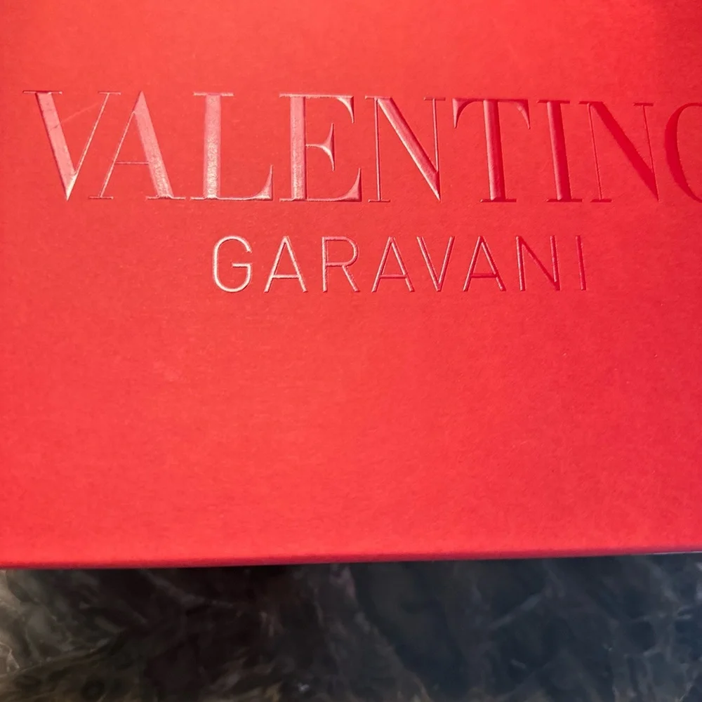 Valentino Reversible Logo Slide Buckle leather Belt - Picture 5 of 12